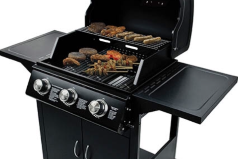Gas Grill 3 Brander 129x100x55cm