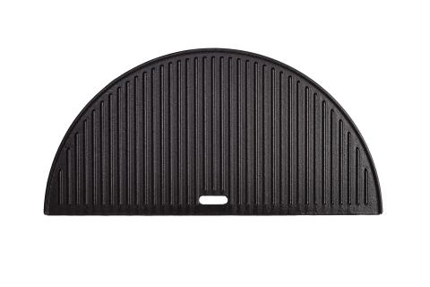 Kamado Joe - Halfrond tweezijdig gietijzeren grillplaat Classic