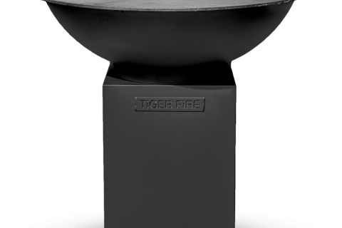 TiGER FiRE Rond 112 cm Black