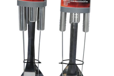 BBQ Tools RVS 3stuks